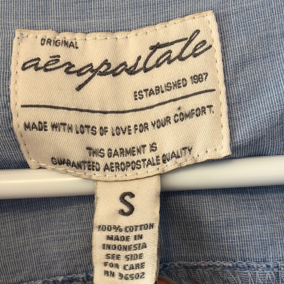 Aeropostale Denim Shirt - Picture 2 of 2